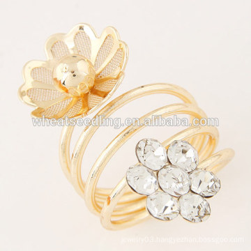 cheap flower rhinestone friendship diamond women fancy diamonds rings price